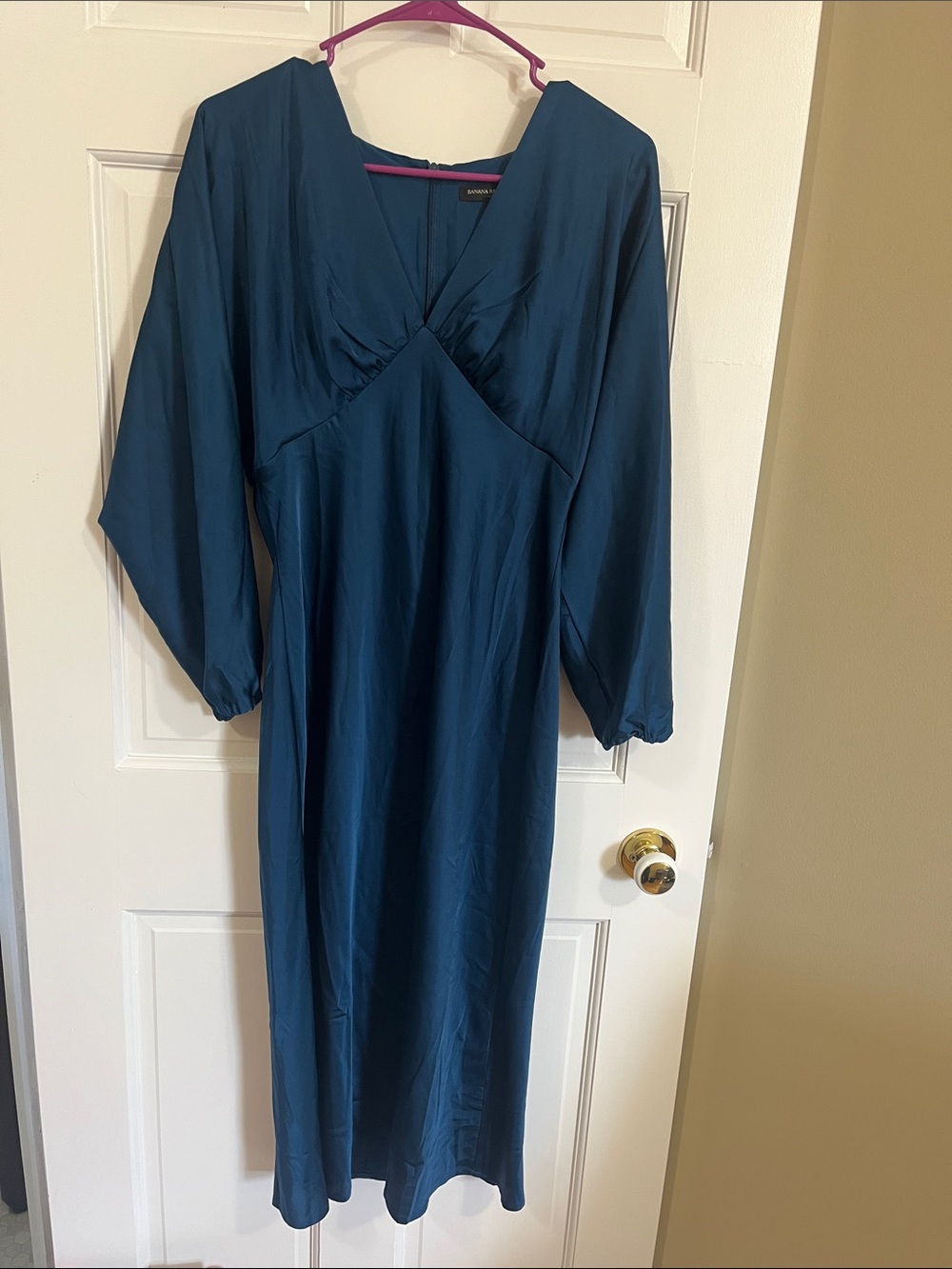 Women's Teal Long Sleeve dress
